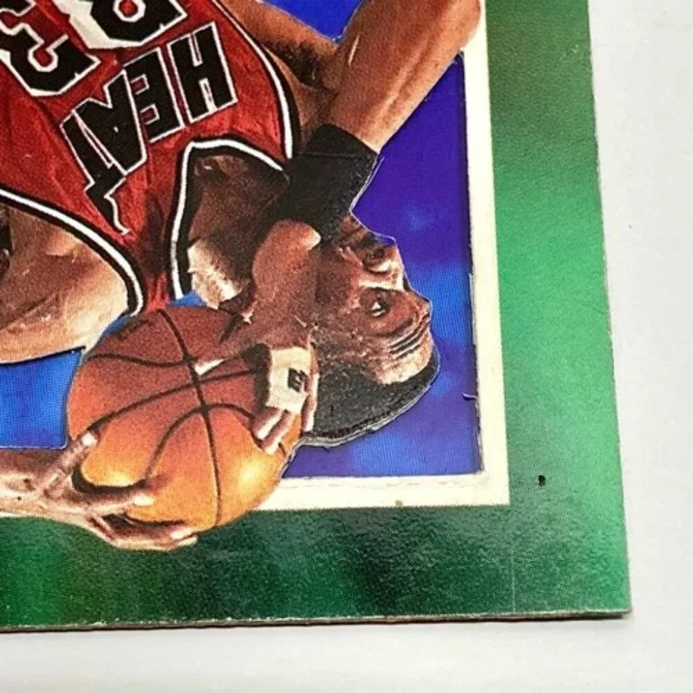 Vintage Skybox 1996-97 E-X2000 Alonzo Mourning NBA Card 36 Miami‎ Heat Rare READ